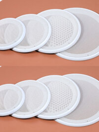 [SS originality] 【Ready stock】 Car Subwoofer Grill Circle Guard Ceiling Speaker Grill Mesh Cover DI