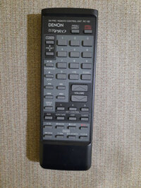 [SS originality]
 Remote điều khiển dàn âm thanh DENON- Hàng chính hãng theo máy mới 100% Tặng kèm