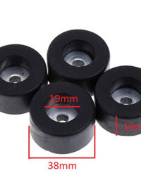[SS originality] Set 4 miếng đệm chân loa chống rung bằng cao su, chân máy, chân đế tủ kệ, bàn ghế