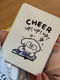 [SS originality]
 Tooach Folding Stand Cute Cartoon Working Dog Leather Tablet Case For iPad Mini 6