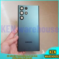 SS S22 Ultra Nắp Lưng Điện Thoại Samsung Galaxy S22 Ultra Có Kính Camera Và Sẵn Keo Dán