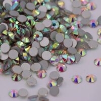 Ss34 (7.0-7.5mm) 288 Chiếc Kim Cương Giả Thủy Tinh Đáy Phẳng Không Hotfix Strass Đá Quý Pha Lê Đá 3D Trang Trí Móng Tay Nghệ Thuật