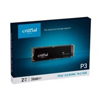 SSD Crucial P3 2tb NVMe 3D-NAND M.2 PCIe Gen3 x4