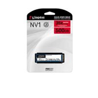 SSD Kingston 500GB SNVS/500 - M.2 2280 PCIe NVMe Gen3x4; R/W 2100/1700MBps; TBW 120TB