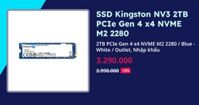 SSD Kingston NV3 2TB PCIe Gen 4 x4 NVME M2 2280 (Blue - White - Outlet, Nhập khẩu)