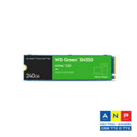 SSD M.2 PCIe 240G WESTERN DIGITAL GREEN SN350 NVMe Gen3x4 Chính hãng (WD S240G2G0C)