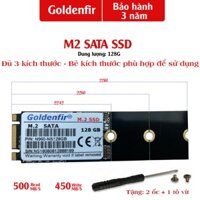 SSD M2 SATA Goldenfir 128G size 2242- 2260 - 2280 ( Vừa mọi chân SSD M2 SATA)