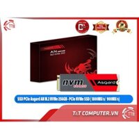 SSD PCIe Asgard AN M.2 NVMe 256GB - PCIe NVMe SSD (ĐỌC 1800MB/s, Ghi 900MB/s) chính hãng bảo hành 3 năm