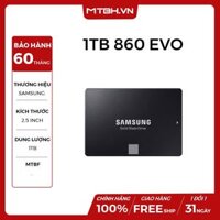 SSD SAMSUNG 1TB 860 EVO 2.5'' SATA III (MZ-76E1T0BW)