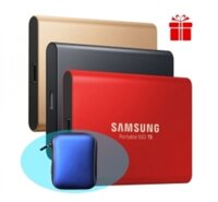 SSD Samsung 1TB - T5 Portable 2.5 USB type c 3.0 /3.1(Mu-PA1T0B/WW) (3 màu B/G/R-đen/vàng/đỏ)
