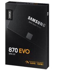 SSD SAMSUNG 500GB EVO 870 SATA 3 CHÍNH HÃNG