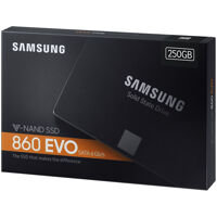 SSD Samsung 860 EVO 250GB SATA3 6Gb/s 2.5" ( Đọc 550MB/s, Ghi 520MB/s)