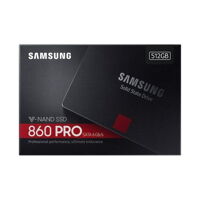 SSD Samsung 860 Pro 512GB 2.5 Inch SATA III MZ-76P512BW – Like new