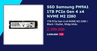 SSD Samsung PM9A1 1TB PCIe Gen 4 x4 NVME M2 2280 (Black - Outlet, Nhập khẩu)
