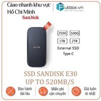 ssd sandisk e30 ổ cứng di động