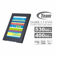 SSD Team L3 Evo 120GB SATA3 6Gb/s 2.5" (Doc 530MB/s, Ghi 400MB/s)