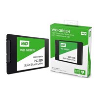 SSD WD Green 120GB Sata3 2.5″ (Doc 545MB/s, Ghi 465MB/s) – WDS120G2G0A