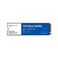 SSD Western Blue 500GB SN580 NVMe PCIe Gen4x4 (WDS500G3B0E)