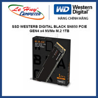 SSD Western Digital Black SN850 1TB PCIe Gen4 x4 NVMe M.2 WDS100T1X0E