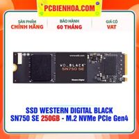 SSD WESTERN DIGITAL BLACK SN750 SE 250GB - M.2 NVMe PCIe Gen4 ( WDS250G1B0E )