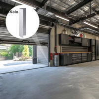 Ssk _ Con dấu cửa chịu thời tiết Dải bảo vệ cửa nhà để xe bằng kim loại Tấm chắn cửa nhà để xe Tấm chắn chống thời tiết cho Bộ nhà để xe gia đình ngoài trời trong nhà Bộ 4 chiếc có keo dính