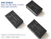 SSR-2F4810 Relay rắn, 3-32VDC 10A/250VAC