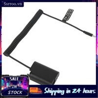 Ssrroo DMW DCC17 DC Coupler Loại C đến BLK22 Giả Pin Bộ Chuyển Đổi Nguồn Hỗ Trợ QC PD cho Lumix S5 DCS5 DCS5K GH5M2 GH6 Máy Ảnh Kỹ Thuật Số