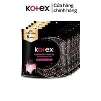 [SSSS] Combo 5 Băng Vệ Sinh Kotex Ban Đêm Dạng Quần cỡ M/L 5 miếng, M/L 2 miếng, L/XL 2 miếng