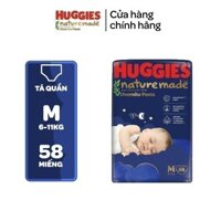 [SSSS] Tã quần Huggies Naturemade ban đêm M58/L44/XL38/XXL26