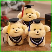 St1 Bác Sĩ Mũ Chó Con Sang Trọng Búp Bê Quà Tặng Cho Bé Gái Trang Trí Nhà Mùa Tốt Nghiệp Đồ Chơi Nhồi Bông Cho Trẻ Em