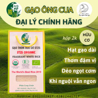 ST25 ORGANIC - Gạo Thơm Hữu Cơ ST25 Hiệu Ông Cua (chính hãng ) – Hộp 2kg- Thích hợp Nấu cháo em bé