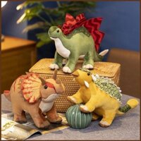 St3 Jurassic World Khủng Long Sang Trọng Búp Bê Quà Tặng Cho Bé Trai Đồ Chơi Giáo Dục Cho Bé Trang Trí Nhà Tyrannosaurus Velociraptor TS3