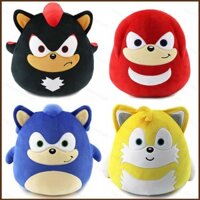 St3 Squishmallows Siêu Sonic Sang Trọng Đồ Chơi Sonic Knuckles Đuôi Búp Bê Nhồi Bông Quà Tặng Cho Trẻ Em Trang Trí Nhà Đồ Chơi Cho Trẻ Em TS3