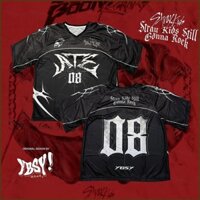 St3 Stray Kids ATE jersey Bang Chan Seo Chang-Bin Lee Min-Ho dạo phố Vải Cosplay Áo thun tay ngắn TS3