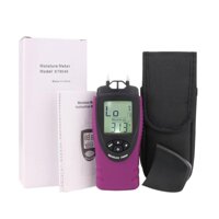 St8040 Professional Wood Moisture Meter Large Lcd Display With Backlight Temperature