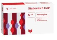 Stadovas 5 CAP Amlodipin 5mg hộp 3 vỉ x 10 viên nang Stella
