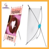 STANDEE CHỮ X NHỰA MINI ĐỂ BÀN SIZE A4