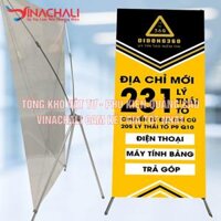 Standee Chữ X Tự Điều Chỉnh Kích Thước
