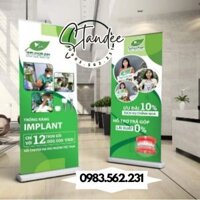 [Standee cuốn] Standee Cuốn Nhôm (60x160cm - 80x200cm), Chân Standee loại cuộn dùng để treo ảnh quảng cáo.