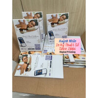 Standee để bàn quảng cáo dịch vụ Spa Beauty - Nhân In Kỹ Thuật Số