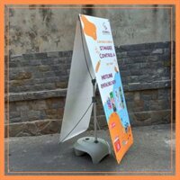 STANDEE ĐẾ NƯỚC HAI MẶT TĂNG GIẢM KÍCH THƯỚC