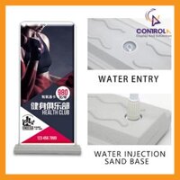 STANDEE ĐẾ NƯỚC KIỂU CỬA HAI MẶT NGOÀI TRỜI