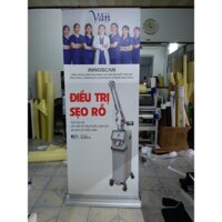 STANDEE HÀO HOA ĐỂ NHỰA STANDEE ĐẾ TO CAO CẤP 80X200CM HH80
