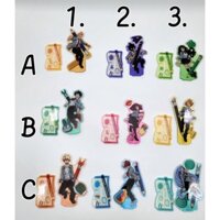 Standee, mô hình nhựa đứng tượng mica anime / manga chủ đề My hero academia, MHA 05 chính hãng