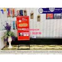 Standee quảng cáo sản phẩm với thiết kế đẹp mắt thu hút khách hàng - xedaybanhang.com