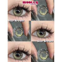 STAR BROWN LENS 0 ĐỘ