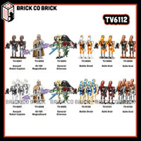 Star Wars Đồ chơi Lắp ráp Chiến Tranh Giữa các Vì sao Mô hình Nhân vật Anh Hùng Vũ Trụ Star Wars TV6112