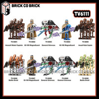 Star Wars Đồ chơi Lắp ráp Chiến Tranh Giữa các Vì sao Mô hình Nhân vật Anh Hùng Vũ Trụ Star Wars TV6111