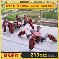 Star Wars Series Cua Robot Bò Sát Mecha Nhện Mô Hình Động Vật Trang Trí Đồ Chơi Khối Xây Dựng MOC-63247