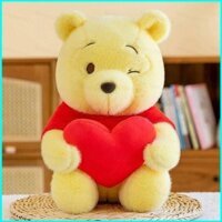 Star3 50cm Winnie The Pooh Sang Trọng Búp Bê Quà Tặng Ngày Lễ Tình Nhân Cho Bé Gái Trái Tim Tình Yêu Gấu Pooh Đồ Chơi Nhồi Bông Cho Trẻ Em